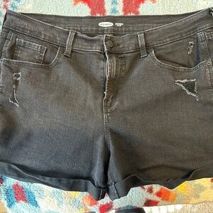 Old Navy, Black Shorts